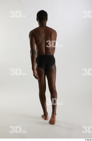 Man Black Slim Male Studio Poses