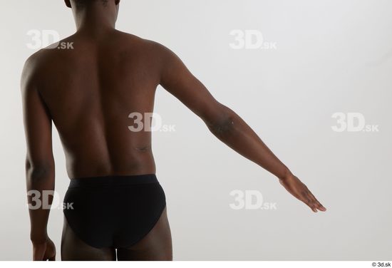 Man Black Slim Male Studio Poses