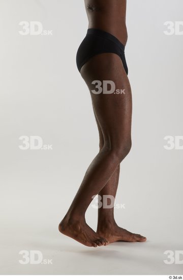 Man Black Slim Male Studio Poses