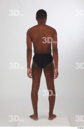 Man Black Slim Male Studio Poses