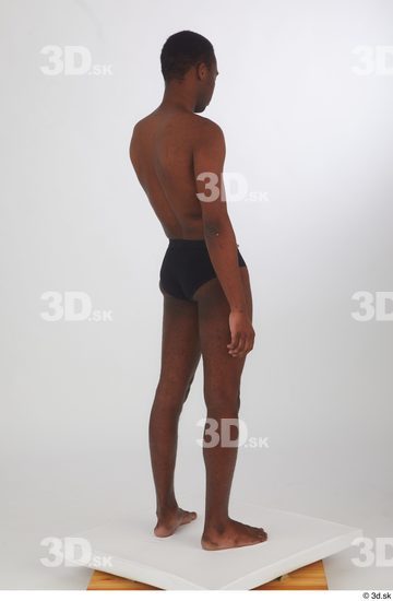 Man Black Slim Male Studio Poses