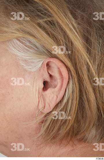 and more Ear Woman White Casual Overweight Street photo references