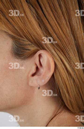 Ear Woman Casual Slim Street photo references