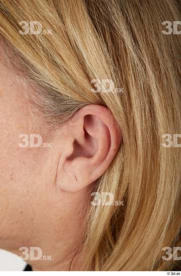 Ear Woman Casual Chubby Street photo references