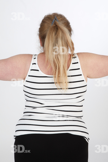 Upper Body Woman Casual Chubby Street photo references