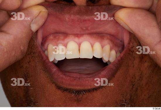 Teeth Man Black Slim Studio photo references