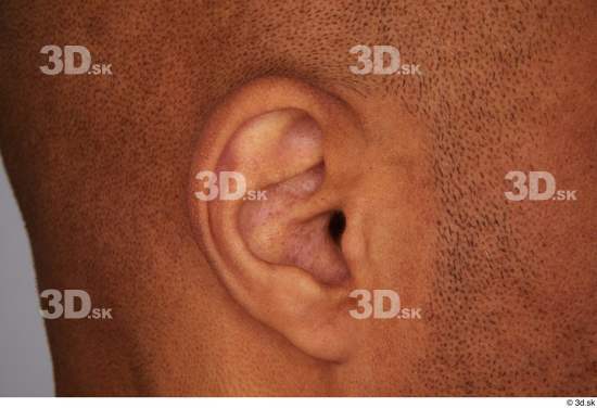 Ear Man Black Slim Studio photo references