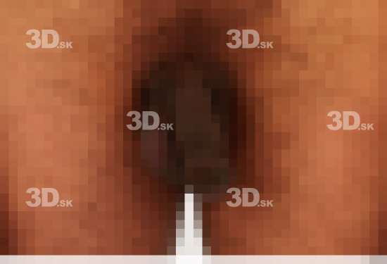Penis Man Black Nude Slim Studio photo references