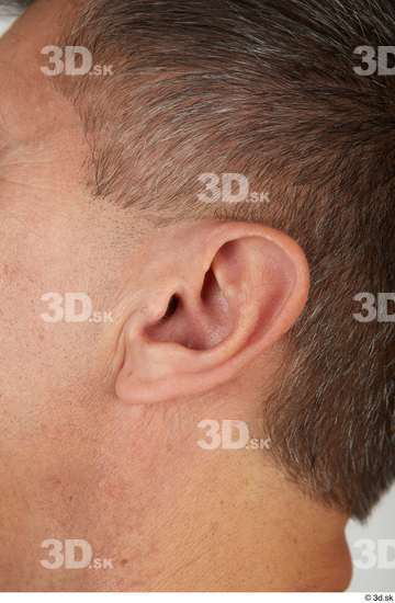 Ear Man White Casual Slim Street photo references