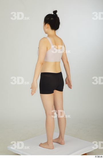 Woman Asian Slim Female Studio Poses