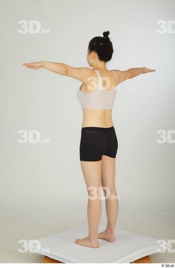 Woman Asian Slim Female Studio Poses