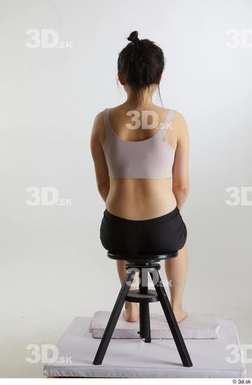 Woman Asian Slim Female Studio Poses