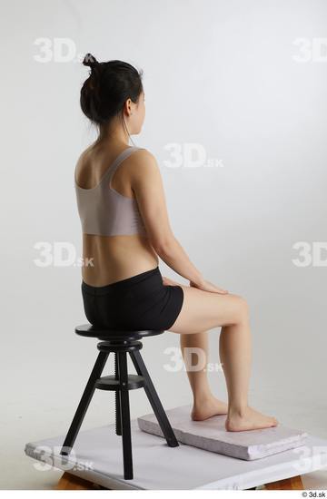 Woman Asian Slim Female Studio Poses