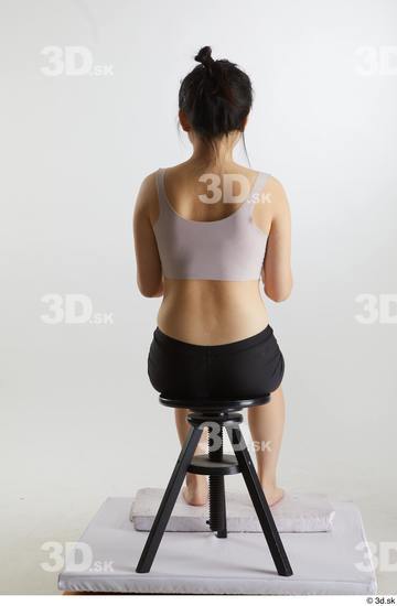 Woman Asian Slim Female Studio Poses