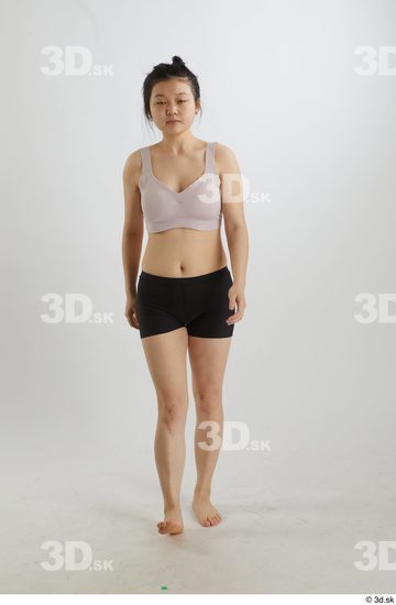 Woman Asian Slim Female Studio Poses