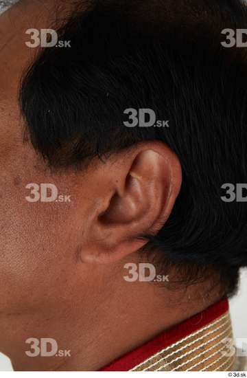 Ear Man Asian Casual Chubby Street photo references