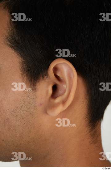 Ear Man Asian Casual Slim Street photo references