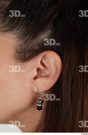 Ear Woman Casual Slim Street photo references