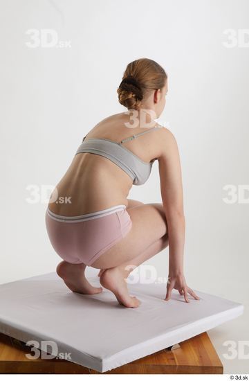 Woman White Average Female Studio Poses