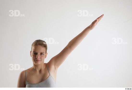 Woman White Average Female Studio Poses