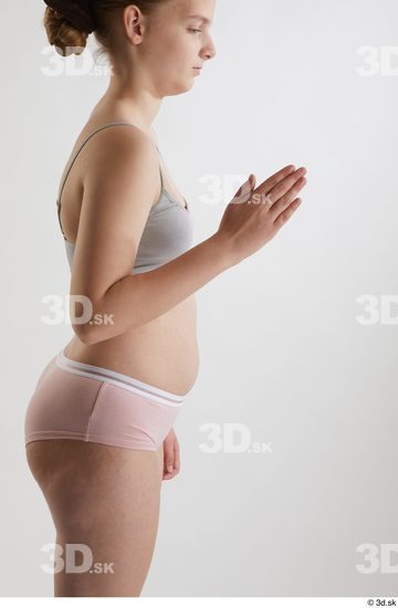 Woman White Average Female Studio Poses