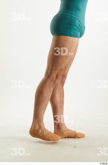 Man White Slim Male Studio Poses