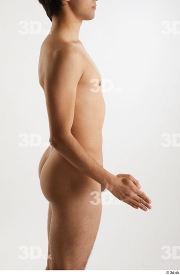 Man White Slim Male Studio Poses