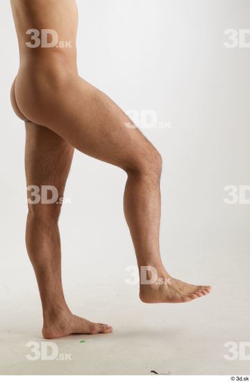 Man White Slim Male Studio Poses