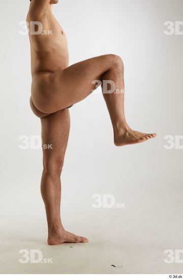 Man White Slim Male Studio Poses