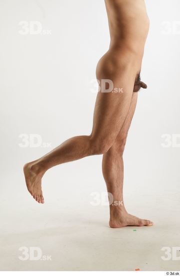 Man White Slim Male Studio Poses