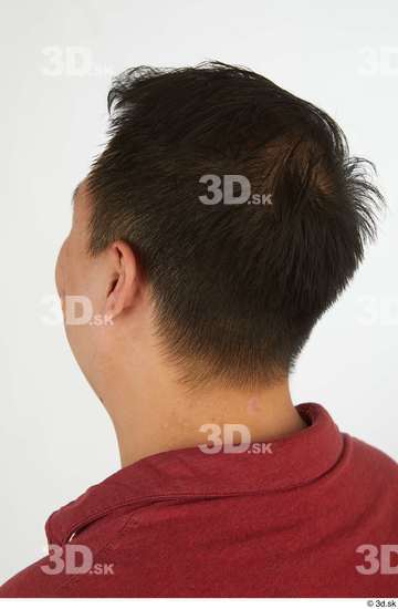 Head Hair Man Asian Casual Chubby Street photo references