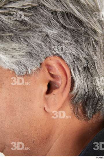 Ear Man Asian Casual Chubby Street photo references