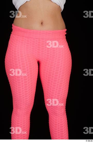 Leticia casual dressed pink leggings thigh  jpg