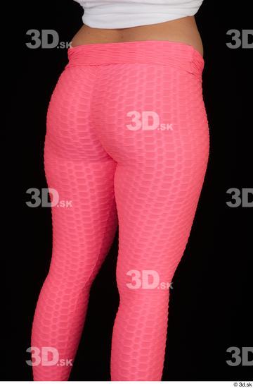 Leticia casual dressed pink leggings thigh  jpg