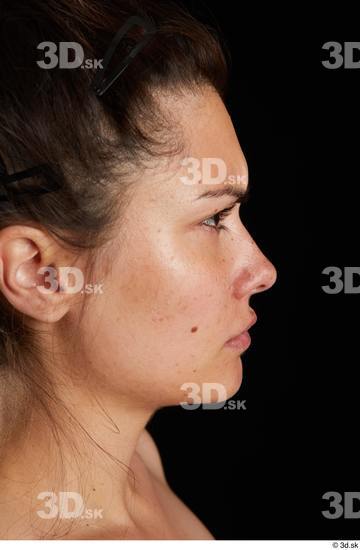 Leticia  anger emotion head side view  jpg