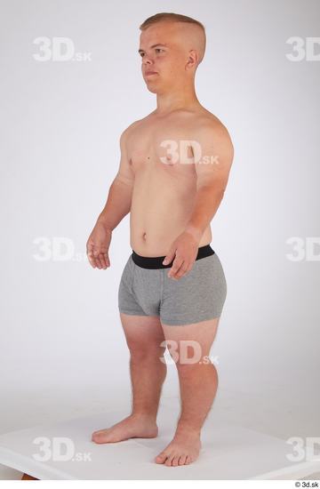 Man White Average Male Studio Poses