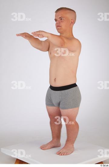 Man White Average Male Studio Poses