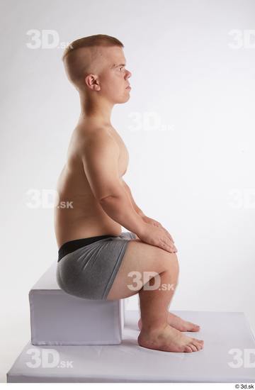 Man White Average Male Studio Poses