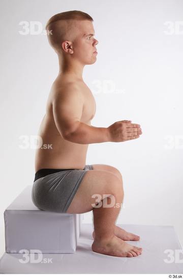 Man White Average Male Studio Poses