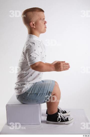 Man White Average Male Studio Poses