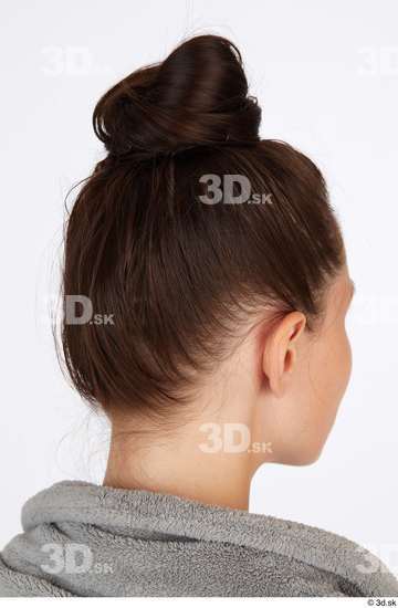 Head Hair Woman White Slim Studio photo references