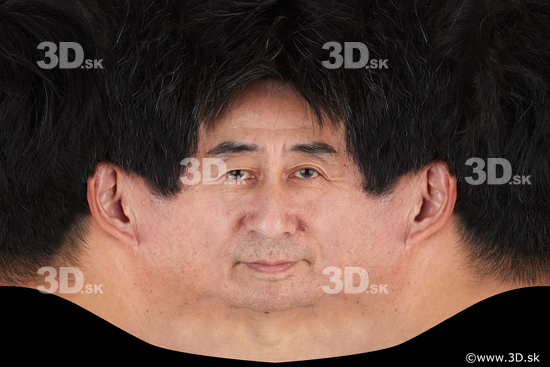 Head Man Asian Head textures