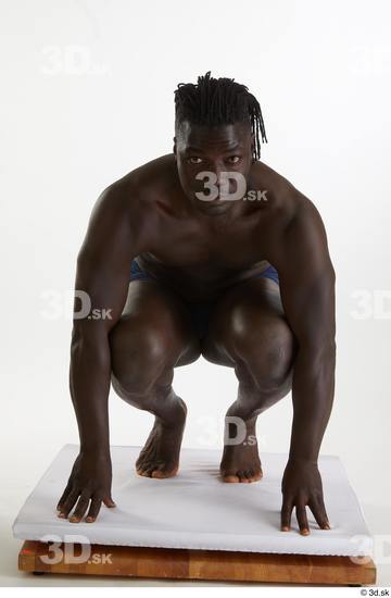 Man Black Average Male Studio Poses