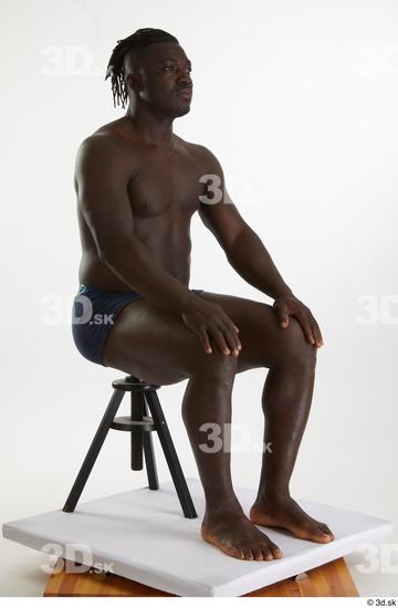 Man Black Average Male Studio Poses