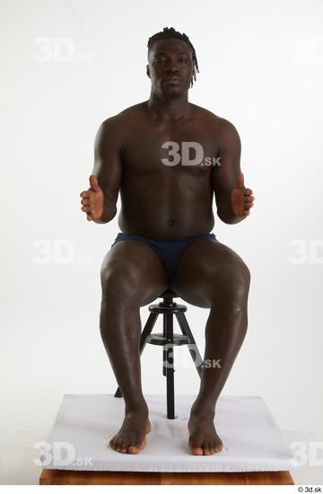 Man Black Average Male Studio Poses