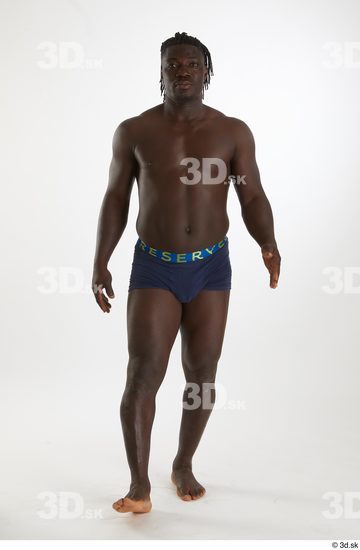 Man Black Average Male Studio Poses