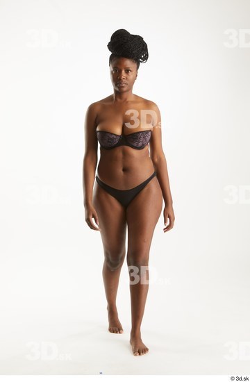 Woman Black Average Female Studio Poses