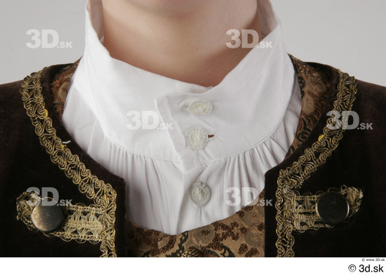 Neck Woman White Formal Costume photo references