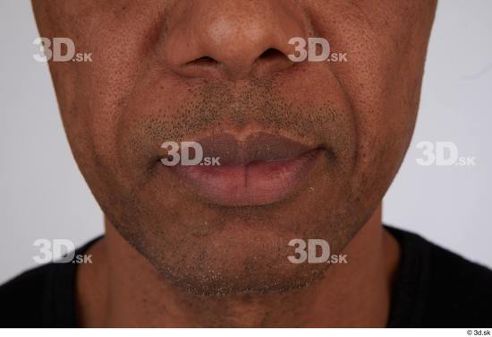 Mouth Man Black Casual Slim Street photo references