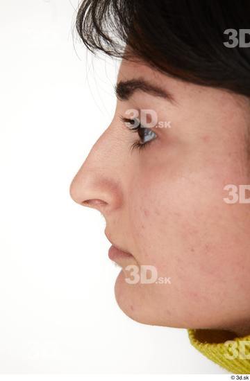 Nose Woman Asian Casual Slim Street photo references